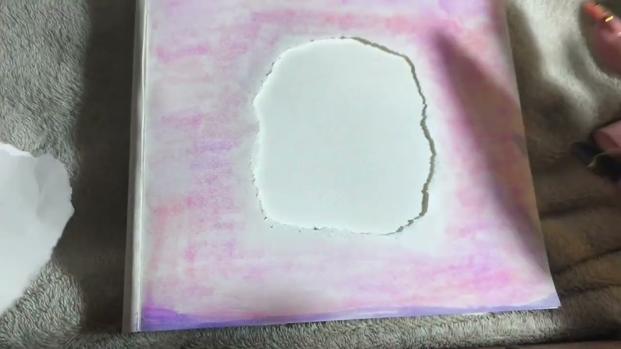 Fox and Pink Roses Art Journal #journaling #pink #purple #artjournal #fyp #diy #creative #fox