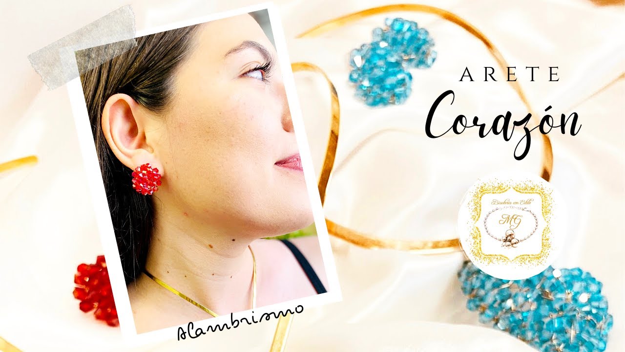 ARETES CORAZON 💝 | Aretes en ALAMBRISMO 14 de febrero 💞💞