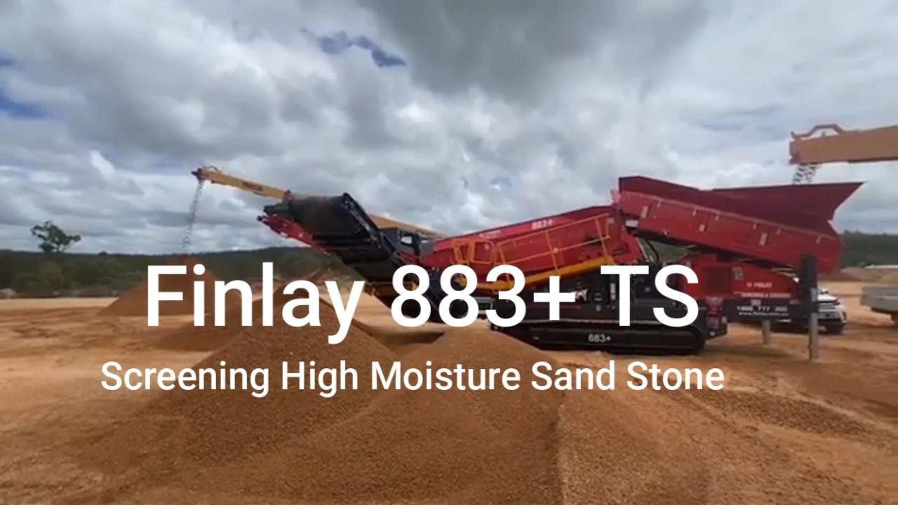 Finlay 883+TS Screening Sand Stone to - 3 mm