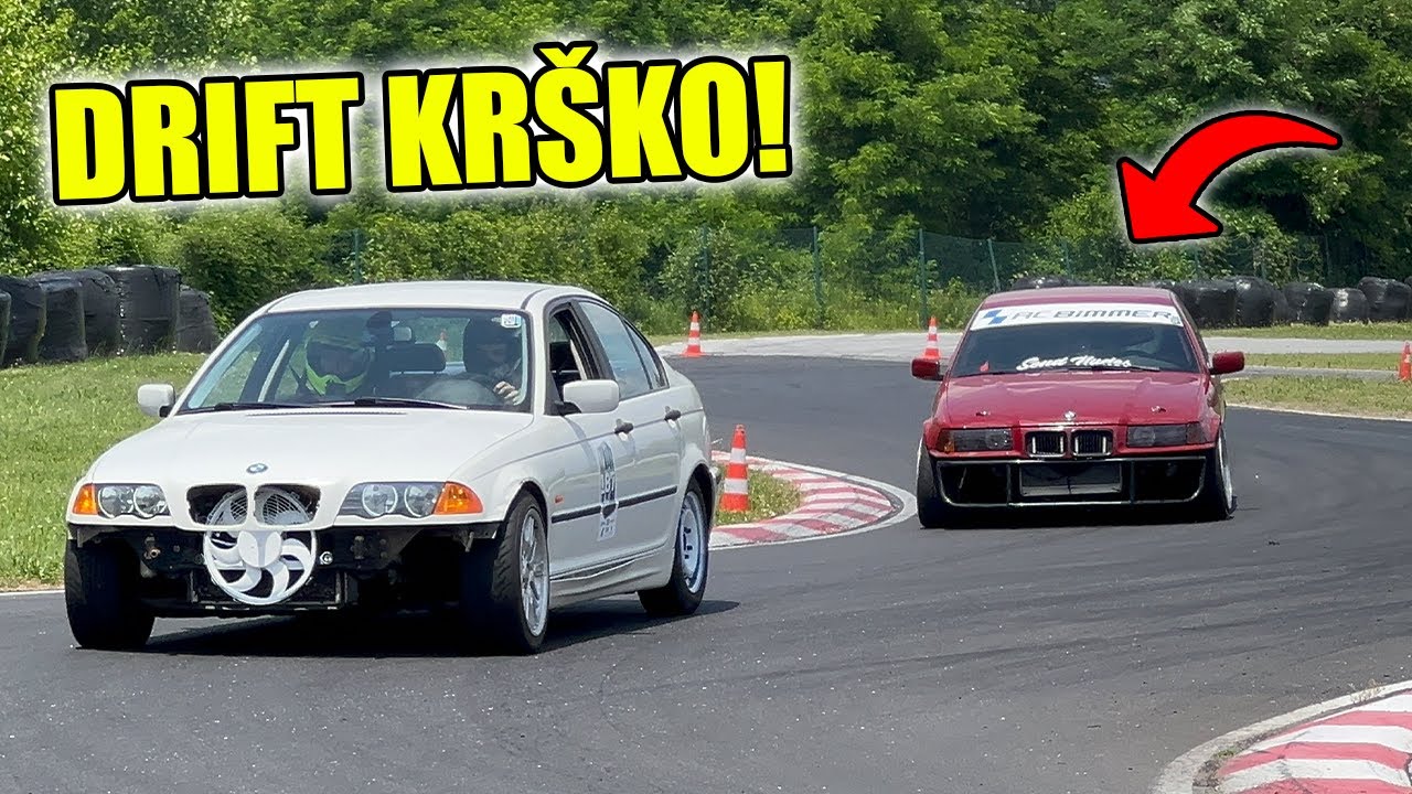 DRIFT E46 se VRNE NA RACELAND KRŠKO! Trackside Thrills 2025