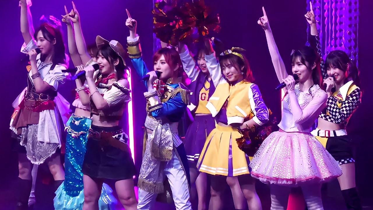 #小栗有以 #岡田奈々#村山彩希 ハロウィン・ナイト 大騒ぎ天国 AKB48 どっぼーん！２周年記念ライブ！ TACHIKAWA STAGE GARDEN