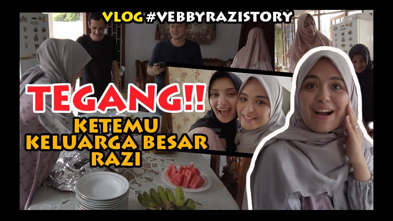 TEGANG!! SILATURAHIM KELUARGA BESAR RAZI | RAME YANG ULTAH BULAN APRIL GUYS! | #vebbyrazistory