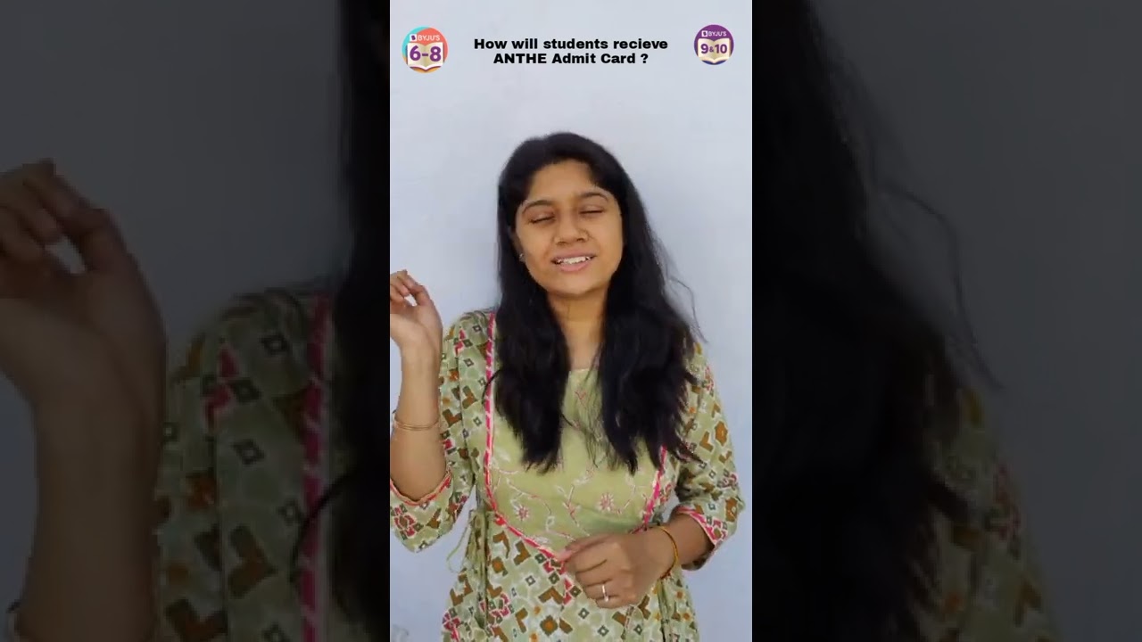 How will students receive ANTHE admit cards? #shorts #ytshorts