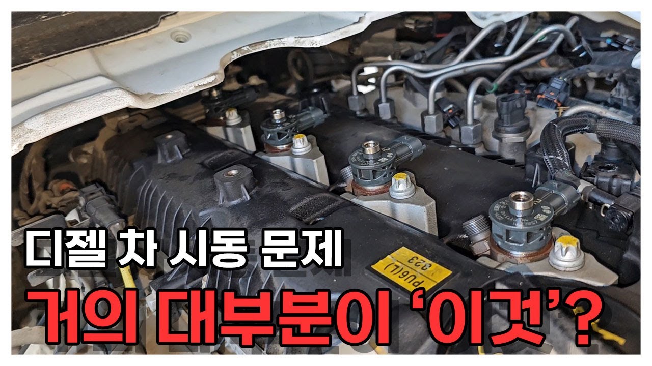 시동이 안 걸려서 견인되어 오신사연