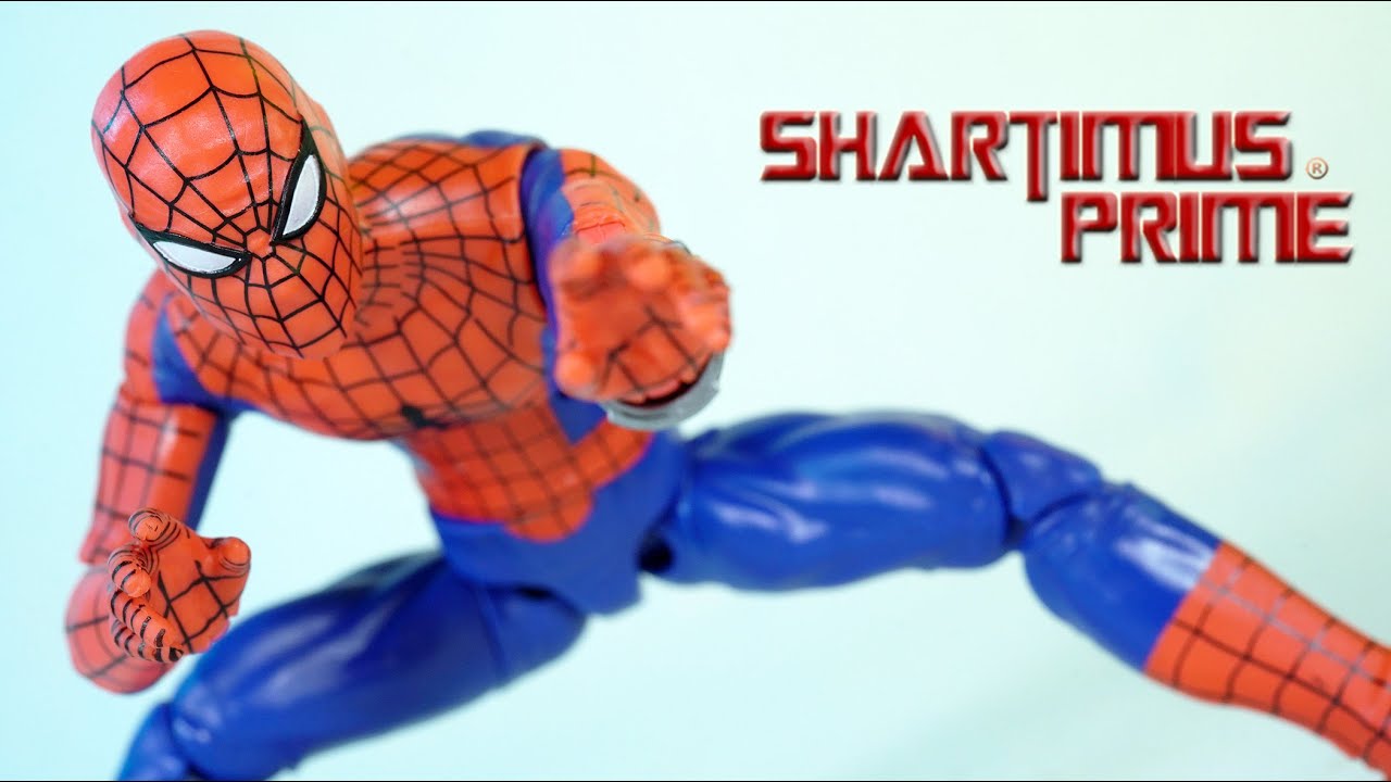 Marvel Legends Japanese Spider-Man Toei Studios Hasbro Action Figure Review
