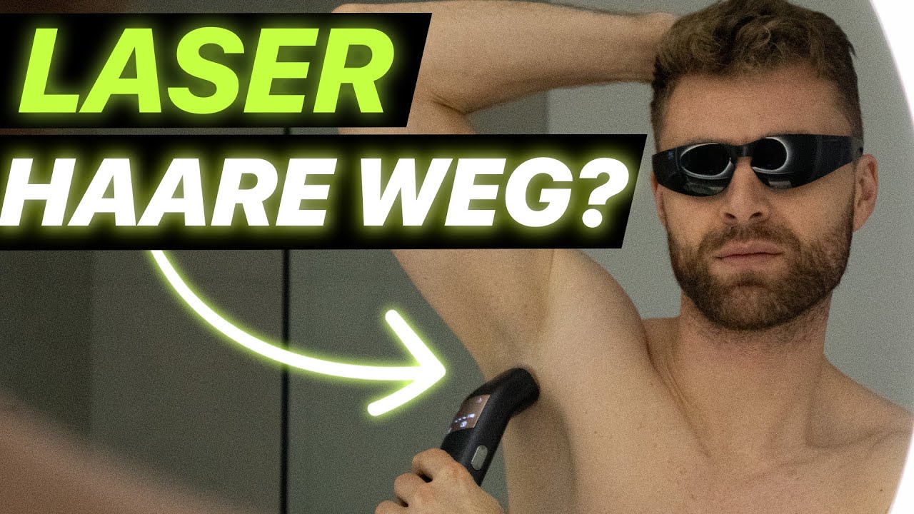 Haare entfernen mit IPL LASER 💥 Tutorial Haarentfernung Laser für zuhause