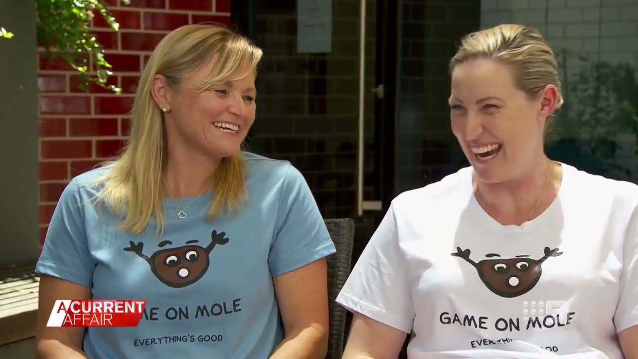 Olympians share the Game On Mole message on A Current Affair