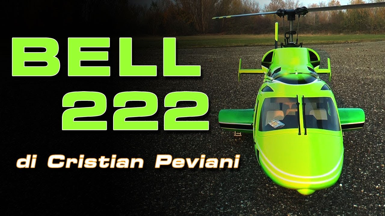 Roban Bell 222 Scale RC Hely Maiden Flight