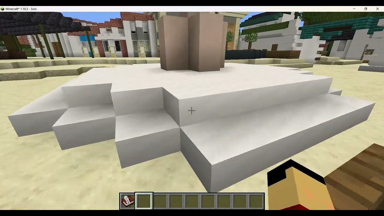 visite de mon serveur minecraft le fou du puy 2025 partie 1