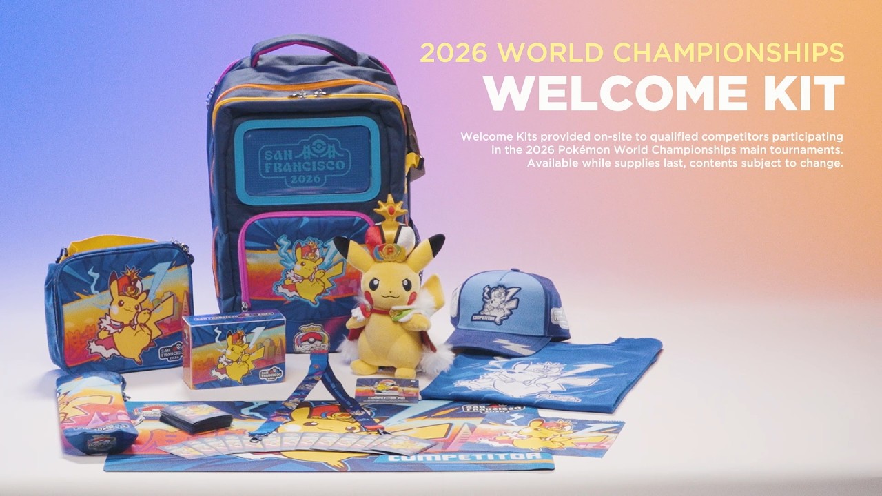 Competitor Welcome Kit & Champion Line Reveal | Pok&eacute;monXP & Pok&eacute;mon 2026 World Championships