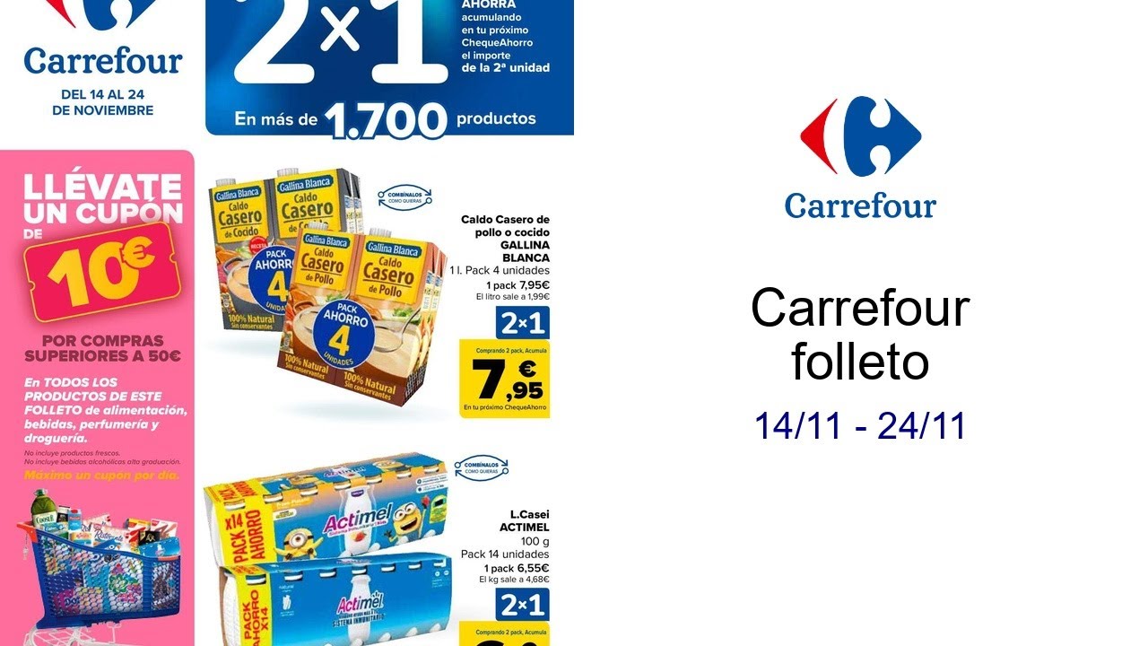 Carrefour folleto 14/11 - 24/11