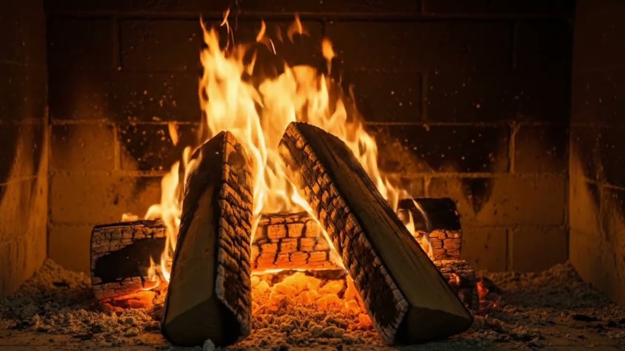 🔥Fire Bubbling | Crackling | Fireplace Deluxe