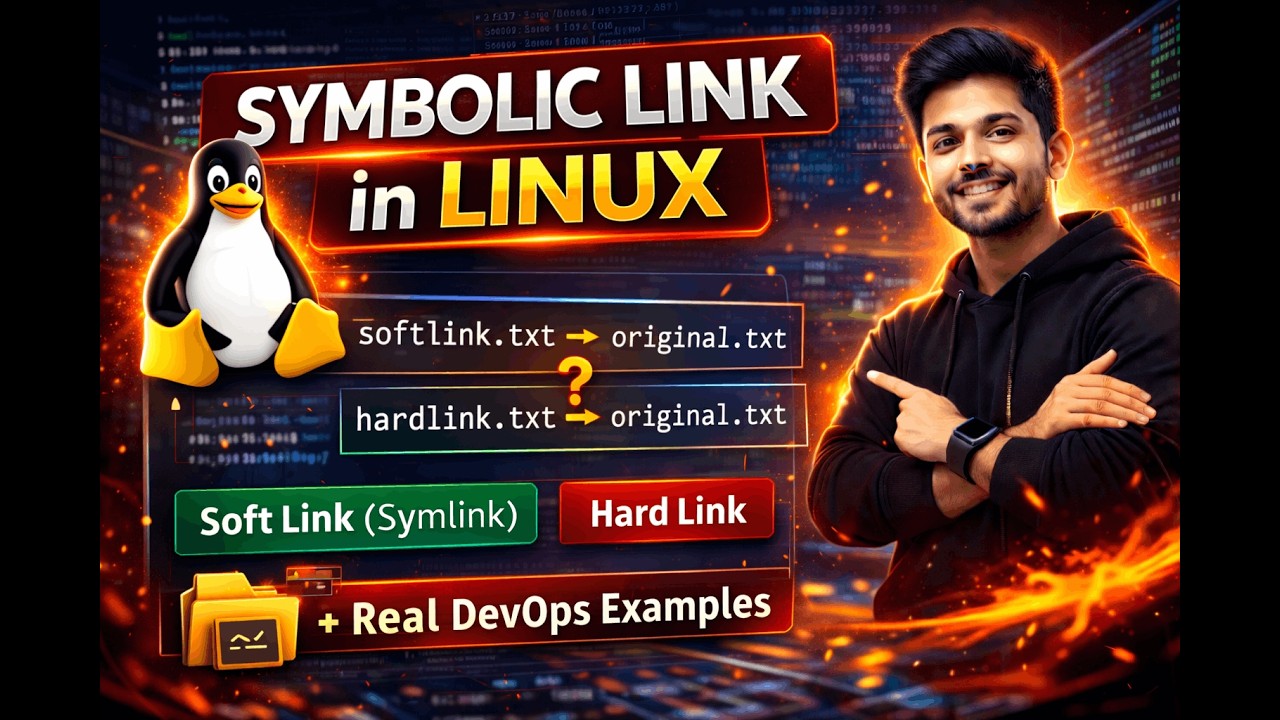 Soft Link vs Hard Link in Linux with real world example [HINDI]