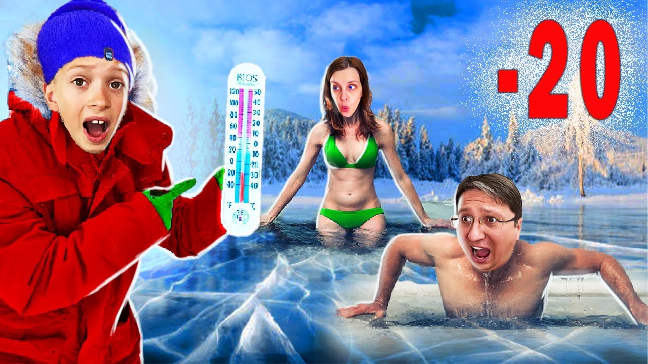 ⏰ 24 de ORE în ZĂPADĂ 🥶 SUPRAVIEȚUIM în FRIG afară ❄️