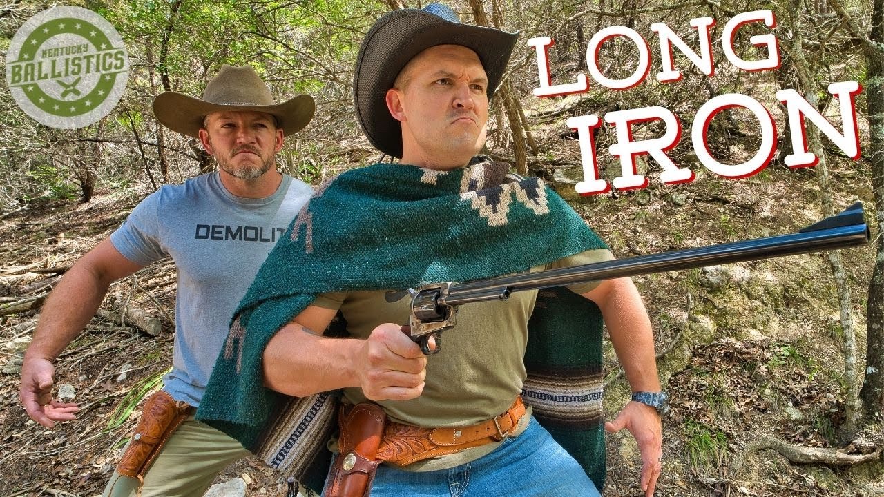 Long Iron On His Hip 🤠 (ft. Demo Ranch)