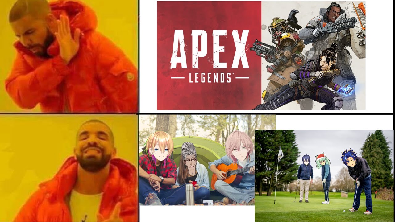【多視角Holostars/彩虹社中字】打apex還不如Golf it和彈吉他₍₍ ᕕ⍢ᕗ⁾⁾【阿爾蘭蒂斯/律可/Astel/成瀨鳴/長尾景/bosna】