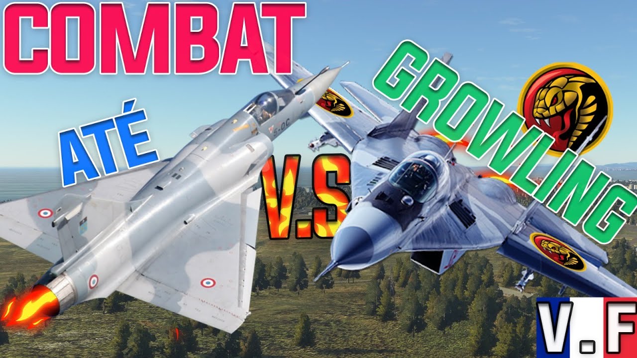 GROWLING SIDEWINDER VS ATE. MIRAGE 2000C VS Mig 29S. VF
