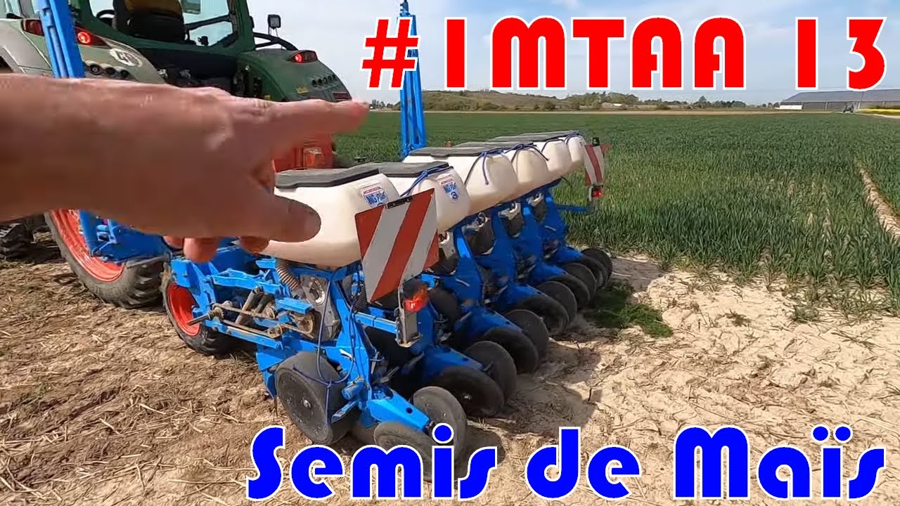 Semis de Maïs bio #IMTAA 13