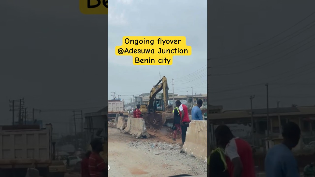 2nd Ever Flyover in Benin city @Adesuwa Junction #edostate #shorts #benincity
