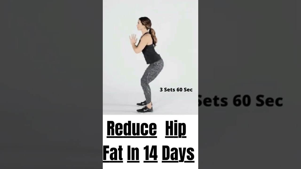 Lose hip fat reduce cellulite 14 day challenge! effective exercises to hips ( Part 1 )