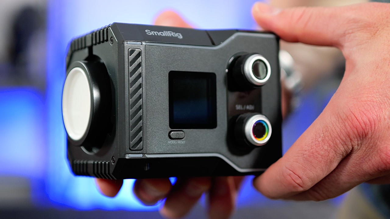 Светодиодный светильник SmallRig RC 60C RGB: компактный, портативный и универсальный!