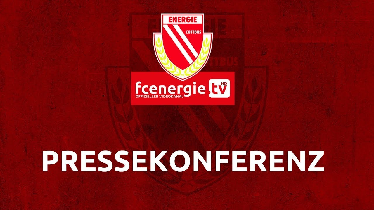 Pressekonferenz vor der Drittligapartie Borussia Dortmund II vs. FC Energie Cottbus