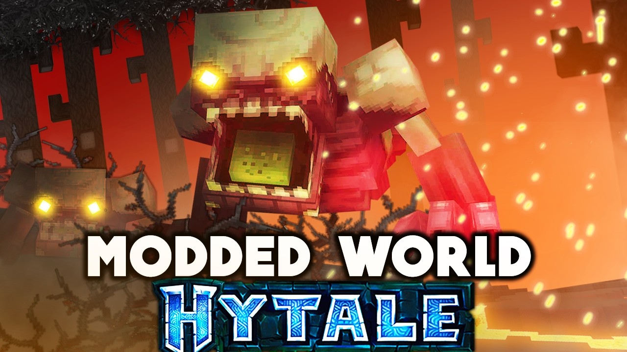I Survived 100 Days in a Modded HYTALE WORLD