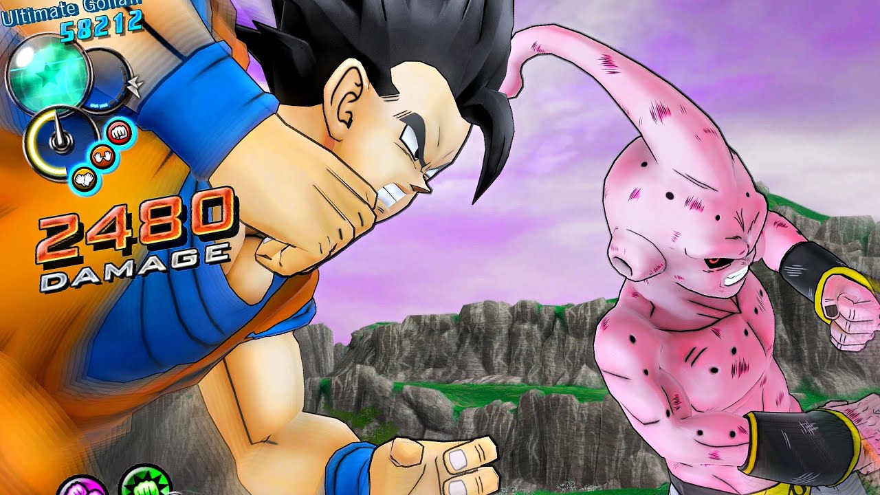 Dragon Ball Z Ultimate Tenkaichi - ULTIMATE GOHAN vs. KID BUU  [Requested] 