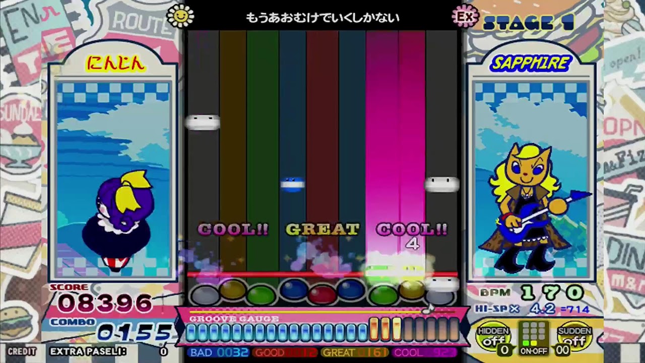 ポップンマニアjam＆fizzやり納め垂れ流し