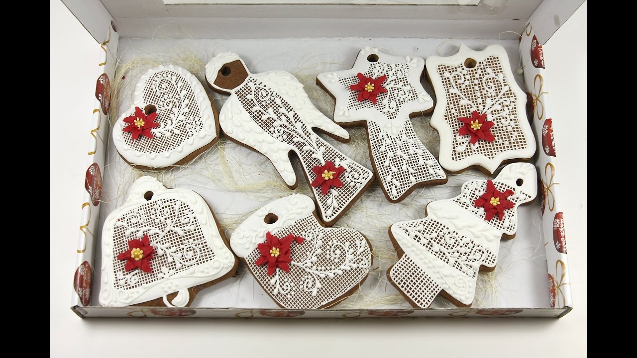 Zdobienie pierników lukrem królewskim