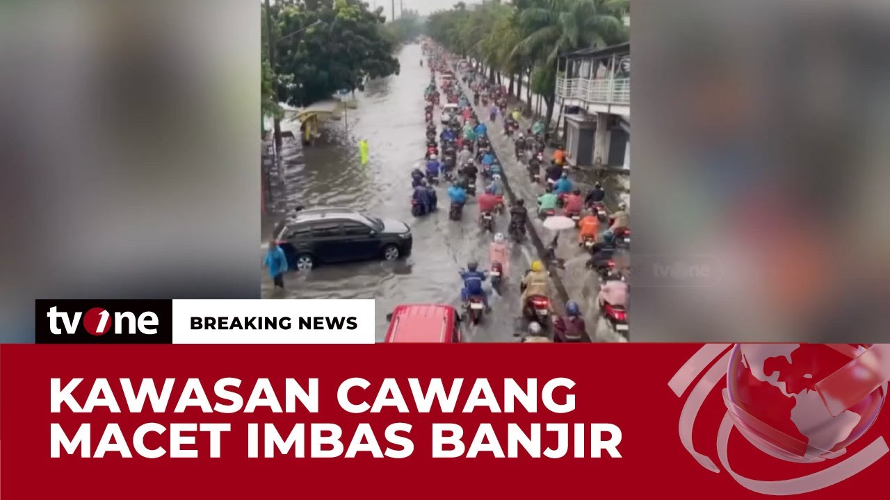 Macet Parah!! Begini Kondisi Cawang usai Hujan Deras | Breaking News