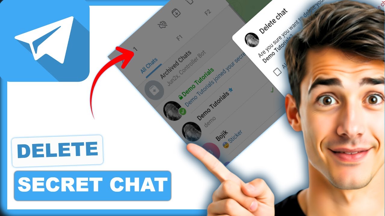 Как удалить секретный чат в Telegram (самый простой способ) (руководство 2026 года)