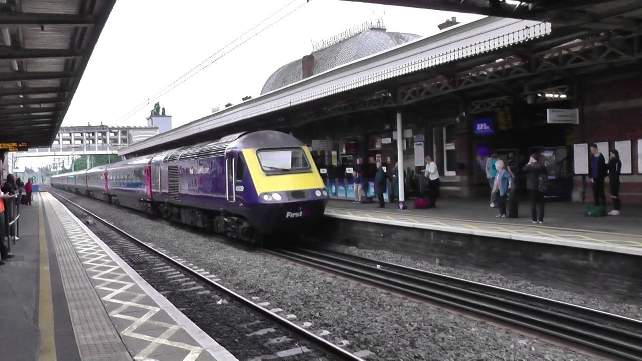 *RARE* GWR HST with a stuck horn arriving at Slough!