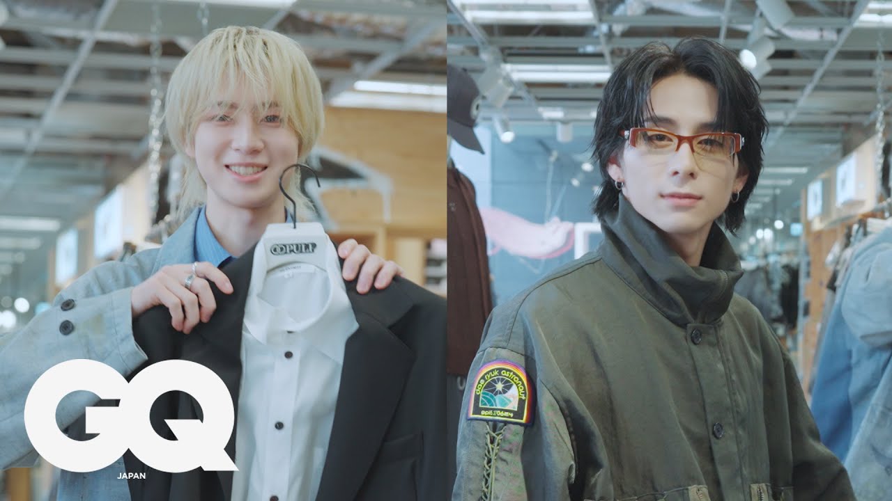INI西洸人と佐野雄大が”色を使ったストリートスタイル”に挑戦 | Style Showcase | GQ JAPAN