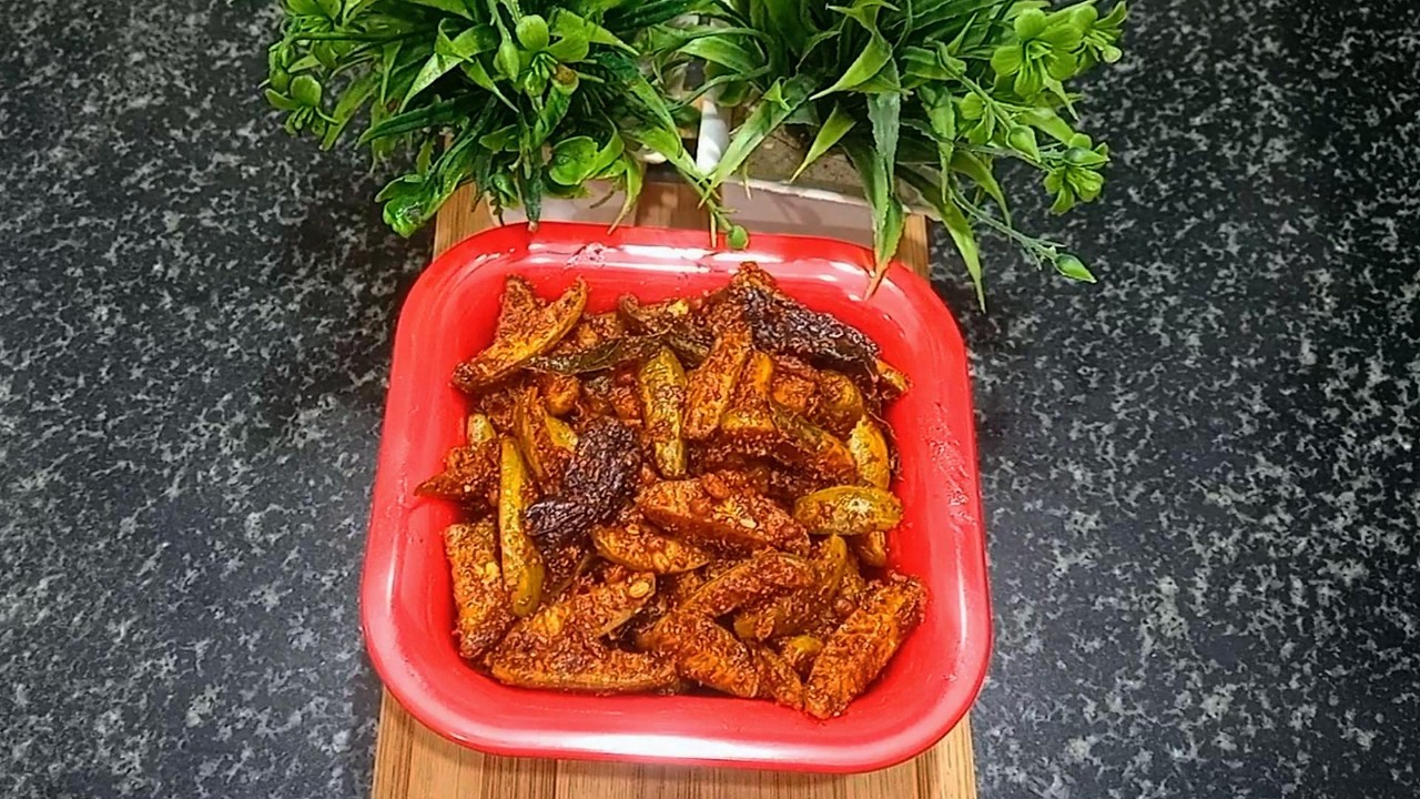 🍽️ Dondakaya Fry (Gourd Fry) – Quick & Easy Recipe 🌶️🥒