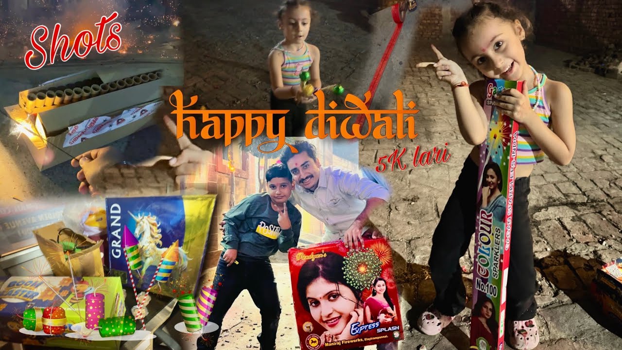 Фейерверк сошёл с ума! Нон-стоп *AsthBazi*, специальный видеоблог Дивали, часть 2