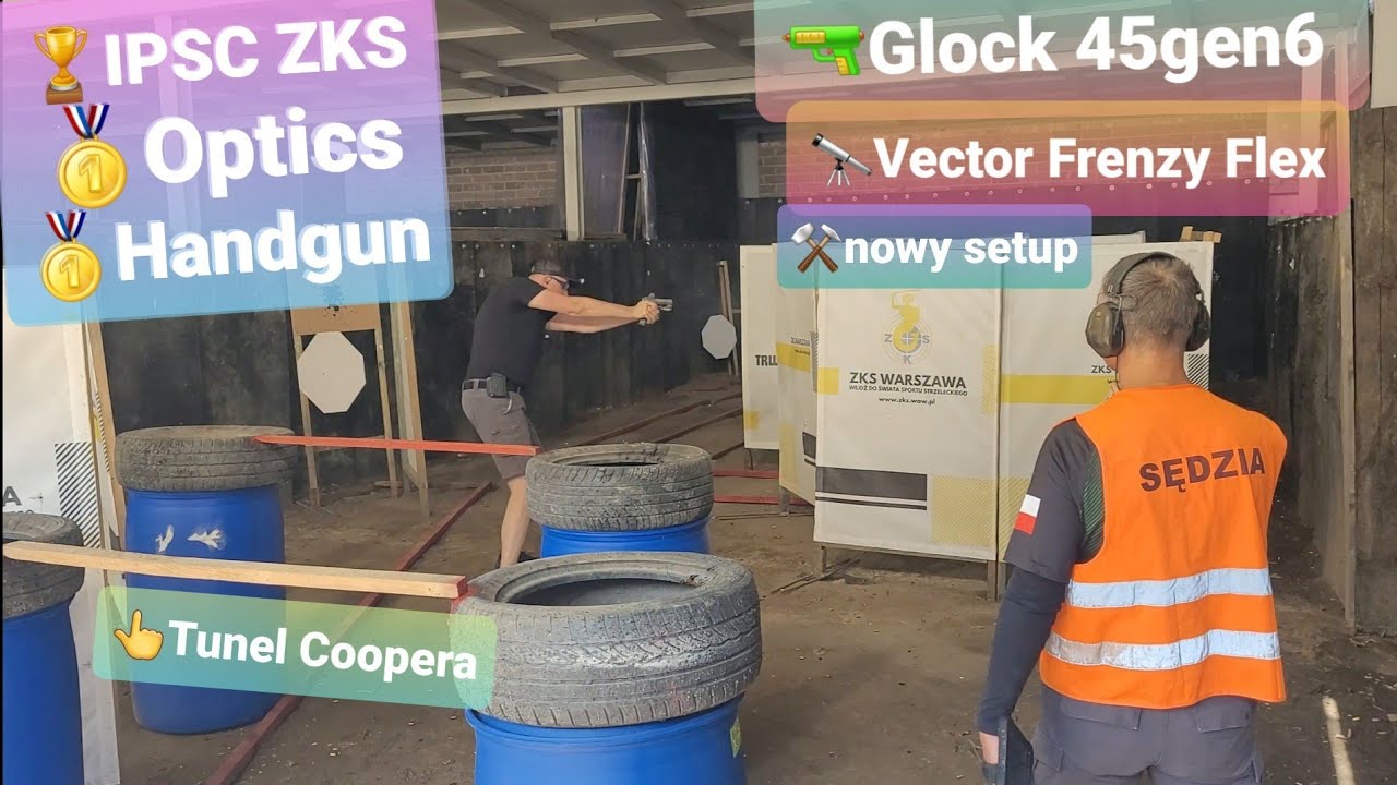 🏆ZKS IPSC 🥇Optics Glock 45 gen6 6.07.26 test nowej konfiguracji🔫
