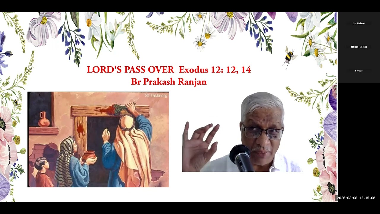LORD'S PASS OVER  Exodus 12: 12, 14 Br Prakash Ranjan-Free Kannada Bible Study - Br Raju-8/3/26