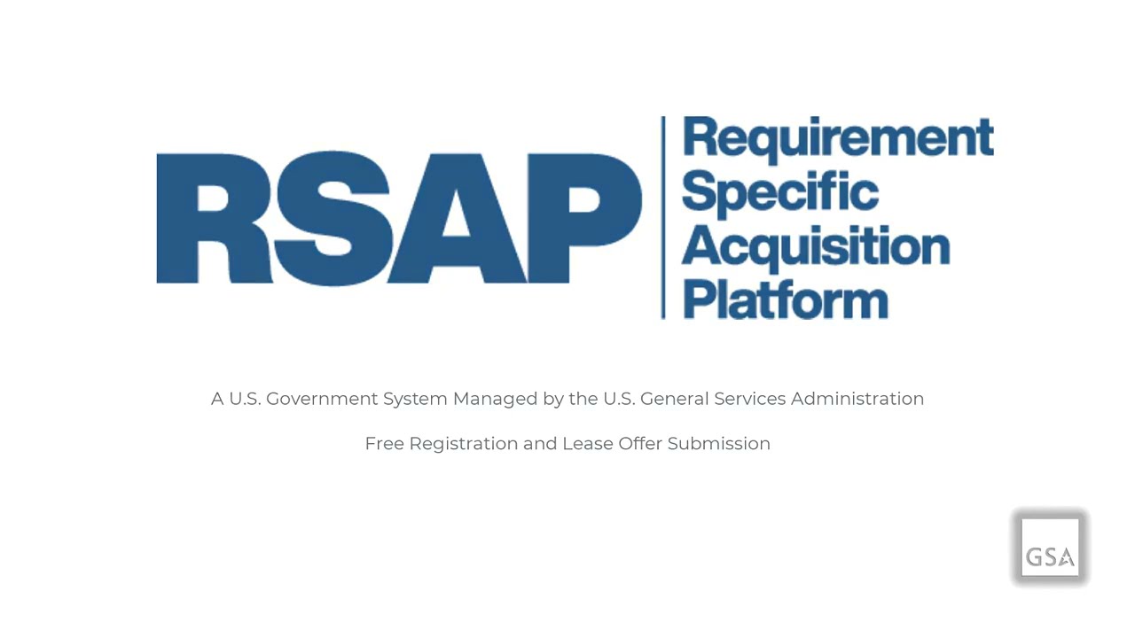 RSAP is Changing the Way GSA Does Business