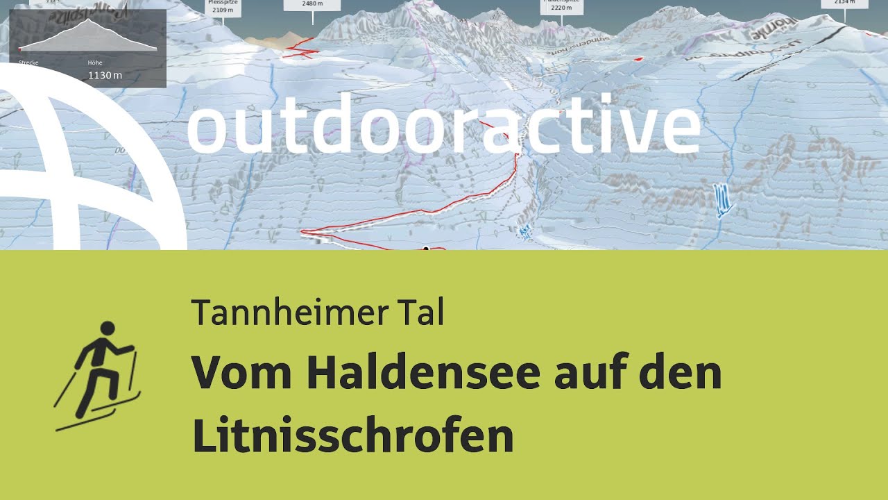 Skitour im Tannheimer Tal: Vom Haldensee auf den Litnisschrofen