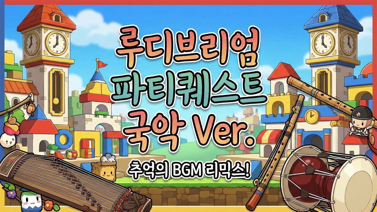 Слушать MapleStory Ностальгический Ludibrium Party Quest в версии корейской традиционной музыки