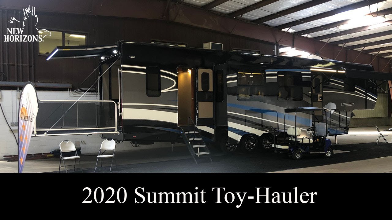 2020 Summit Toy Hauler