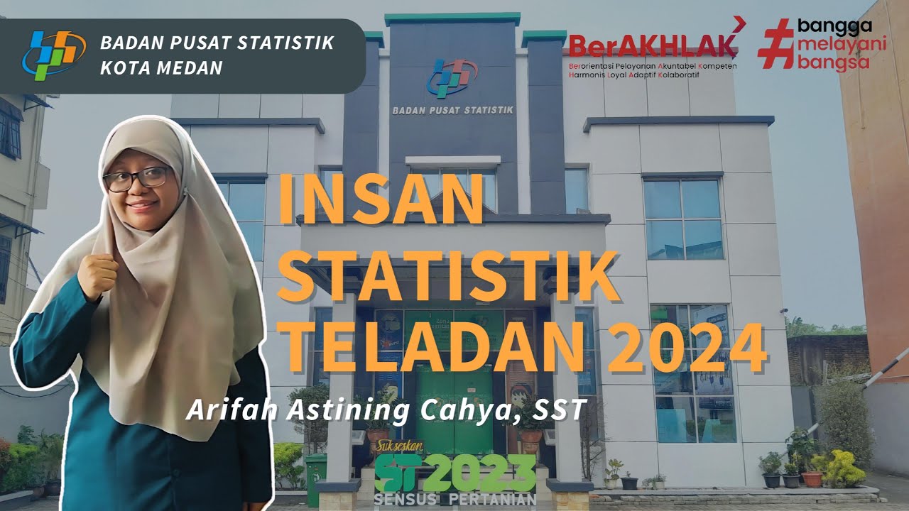 INSAN STATISTIK TELADAN 2024 - BPS KOTA MEDAN : ARIFAH ASTINING CAHYA