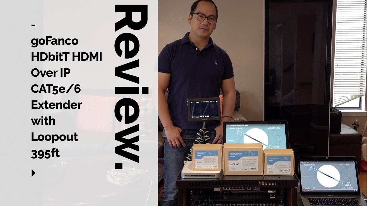GoFanco HDMI Video Distribution over Ethernet