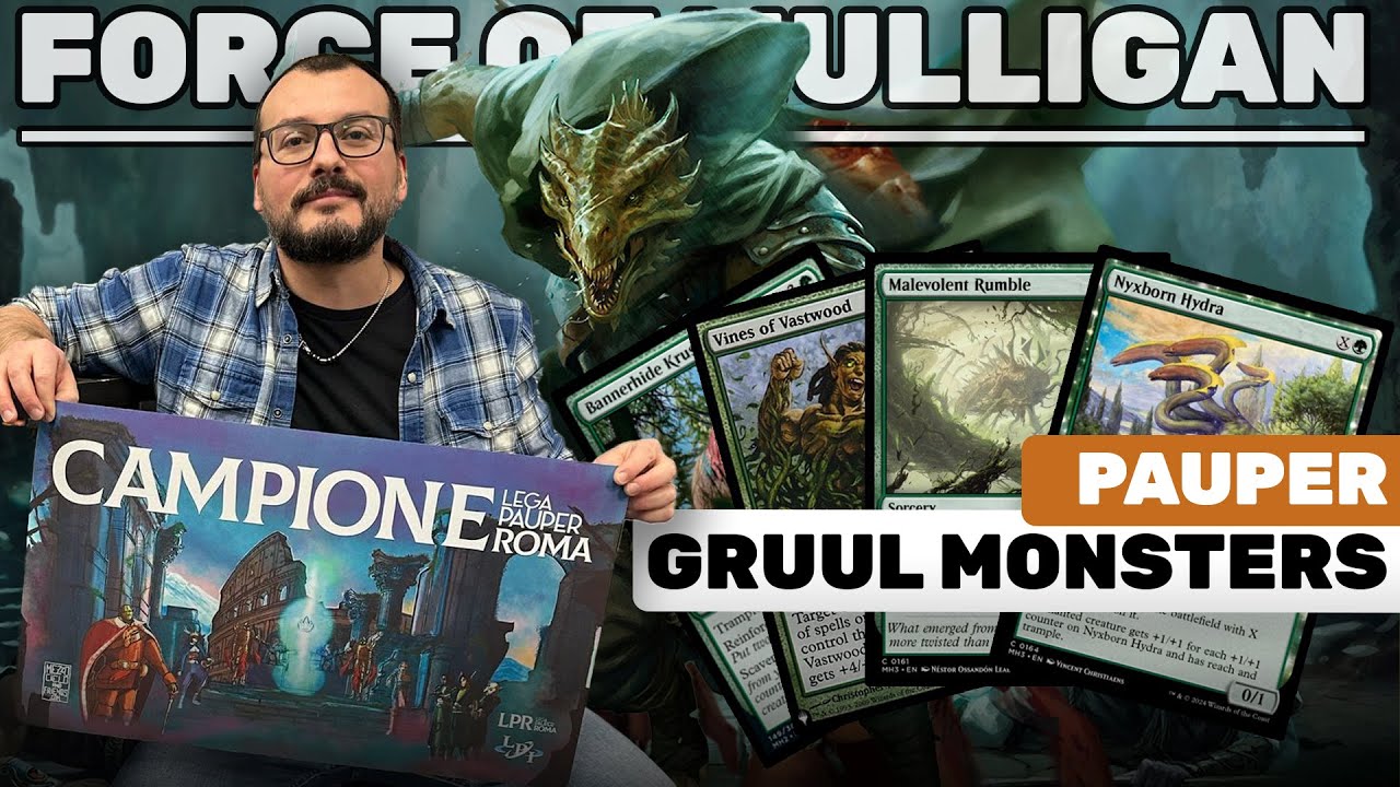 Gruul Monsters | MTG PAUPER | Zaccagnini Campione LPR | Lega e Deck Tech