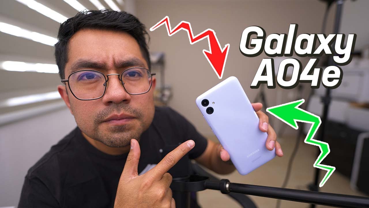 NO COMPRES el GALAXY A04e sin ver este video