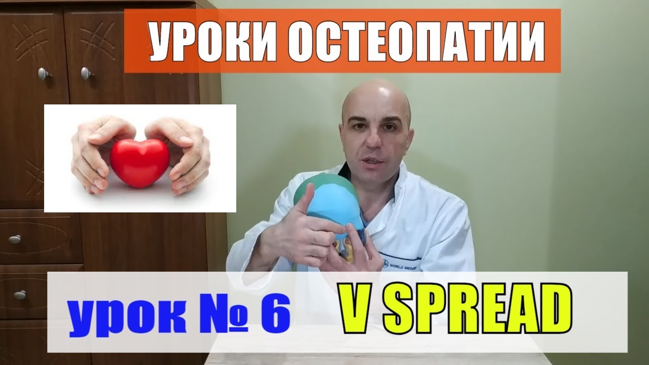 6. Уроки остеопатии Урок № 6 Направленное движение энергии V spread Ви спред