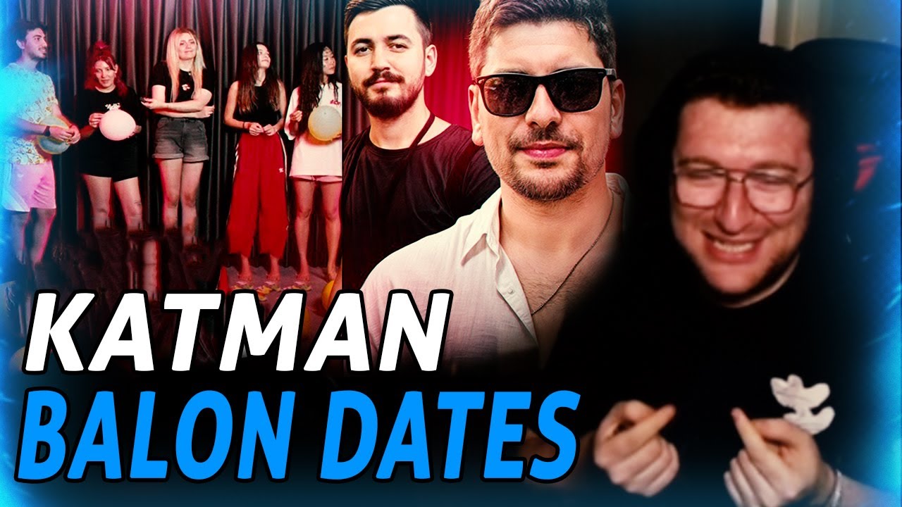 EFE UYGAÇ ÇAĞRI ERGÜN KATMAN BALON DATES YARIŞMASI İZLİYOR
