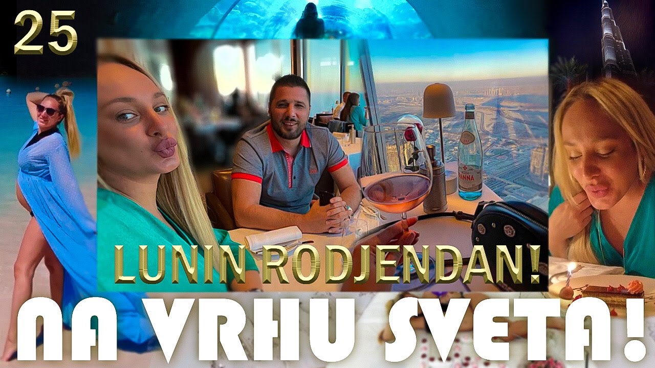 PROSLAVA LUNINOG ROĐENDANA U NAJVIŠEM RESTORANU NA SVETU!