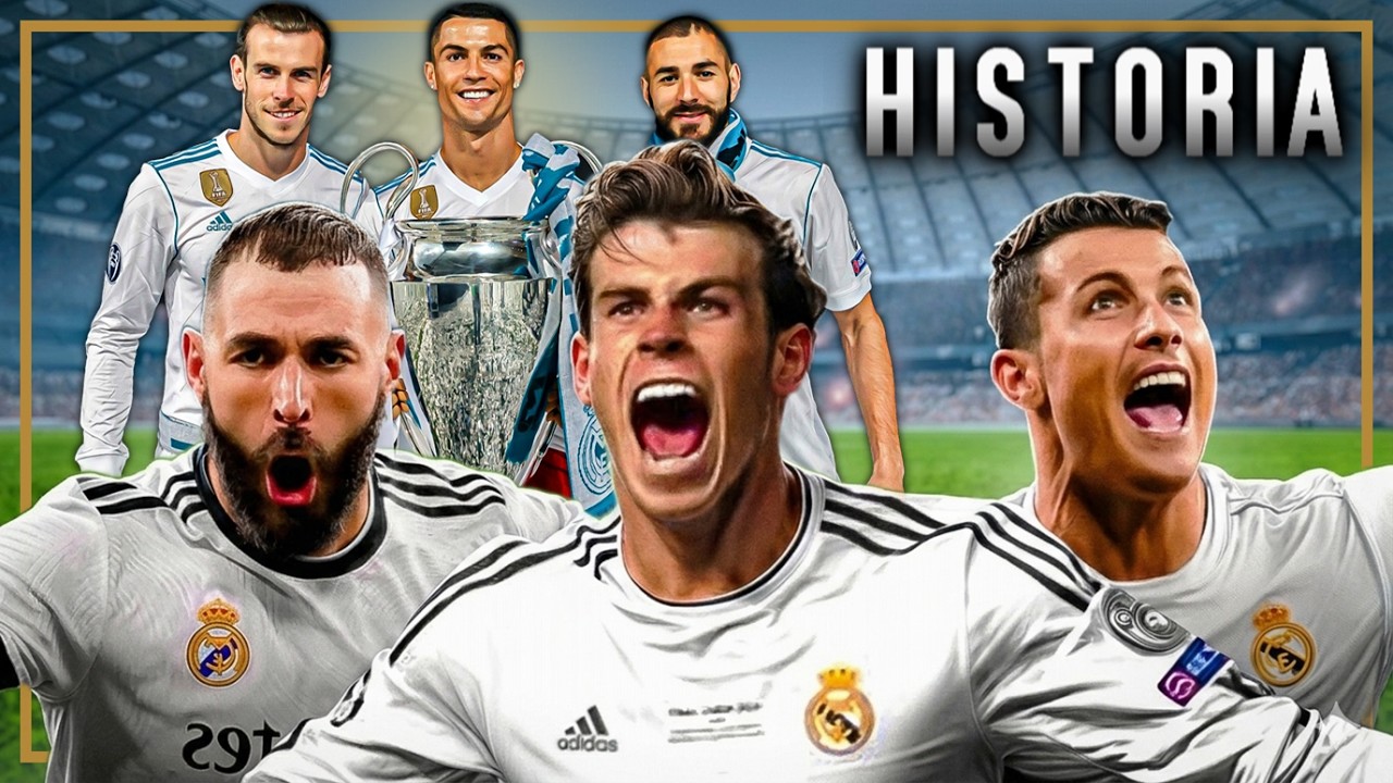 El Tridente mas MONSTRUOSO de la HISTORIA | LA BBC DEL REAL MADRID HISTORIA